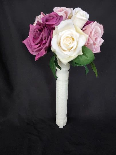 Unique bridal bouquet handle for sci-fi, cosplay, and themed weddings Bouquet