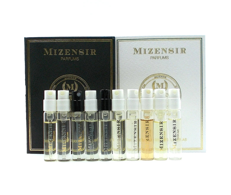 MIZENSIR Parfums eau de parfum spray vials, 2 ml bottles in gift box set