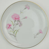 Royal Court Fine China Salad Plate Carnation Pattern Floral Gold Japan Carnation