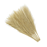 Faux Pampas Grass Fake Pampas Grass Decor, 17.7"/45cm / Golden / 6 Pcs Pampas Grass
