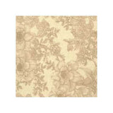04048 Floral Blender Tan - Cotton Quarter Yard Flowering Plants