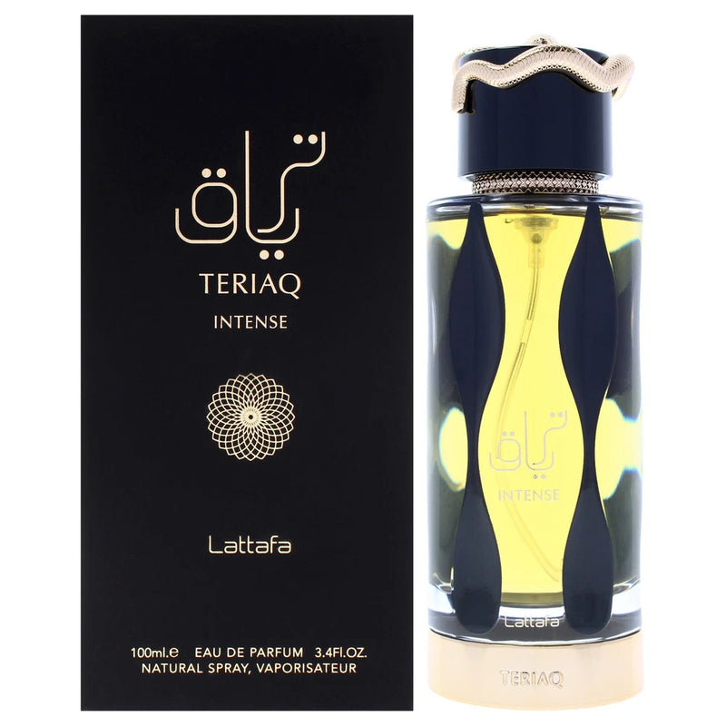 Teriaq Intense by Lattafa for Men - 3.4 oz EDP Spray EDP