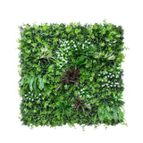 40" Artificial Grass Mats 3D Mixed Plant Wall Ledge Decor For Home Festival #5 Green Plant