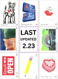 3/29 Over 250+ Individual Mini Print LOOK Anastasia Inciardi Machine Prints Hydrangea