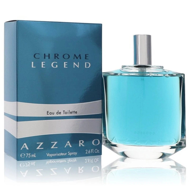 Chrome Legend by Azzaro Eau De Toilette Spray 2.6 oz (Men) EDT