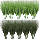 48 Pack 27'' Realistic Artificial Onion Grass for Home & Garden Decor Green Plant