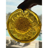 Sun Flower Art Glass Sun Catcher Sunflower
