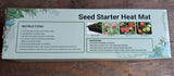 Seedling Heat Mat Warm Heating Pad 10"x20.25" For Seed Start Orchids