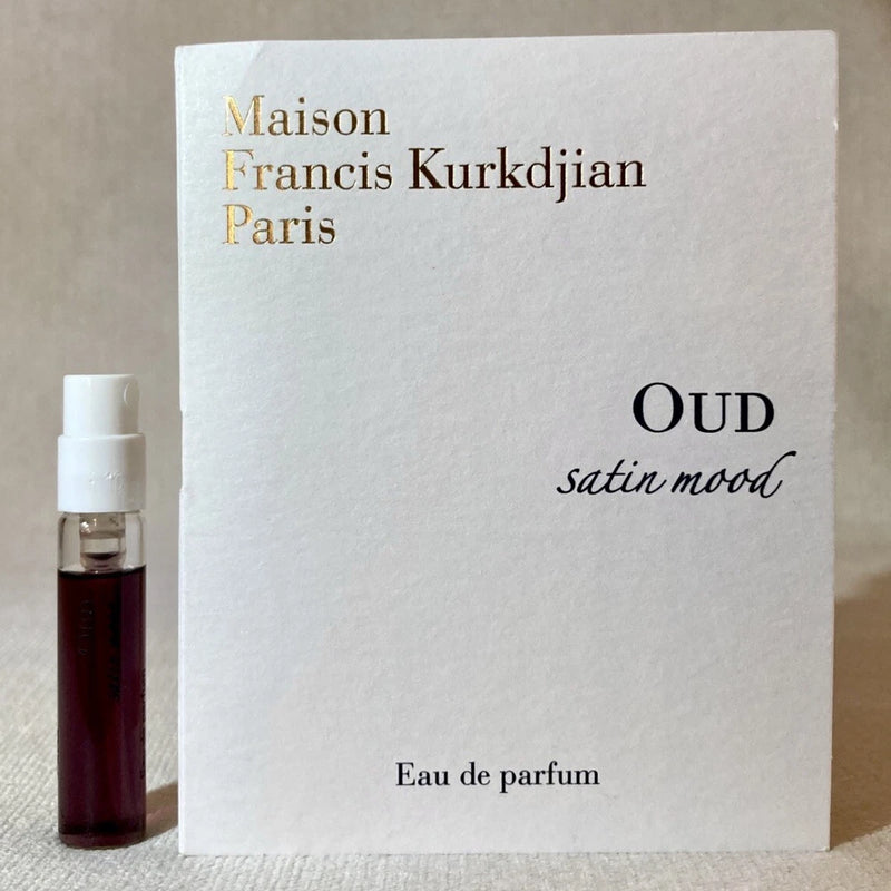 Maison Francis Kurkdjian Oud Satin Mood Eau de Parfum Sample Spray .06oz, 2ml EDP
