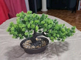 Home Decor Faux Plants Indoor Desktop Bonsai Pine Artificial Potted Green Plant