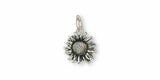 Sunflower Charm Jewelry Sterling Silver Handmade Flower Charm SF6-C Sunflower