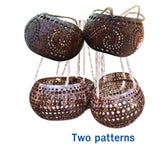 Hanging Coconut Shell Pots Flower Baskets Decorative Home Garden Decoration Garden Plants