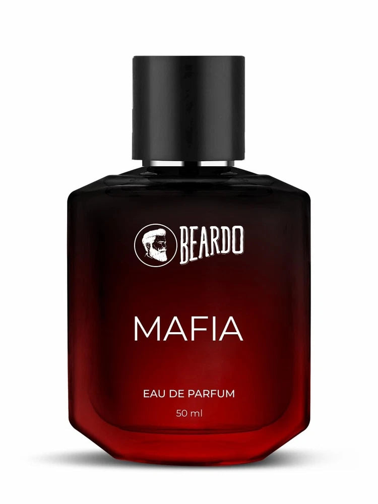 Beardo Perfume for Men - MAFIA 50ml | Musky, Woody Perfume for Men Long Lasting EDP