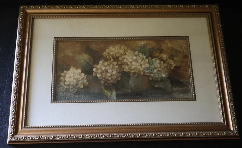 Floral Botanical Print Hydrangeas - Albena Hristova Framed 18x12 + 2 others Hydrangea