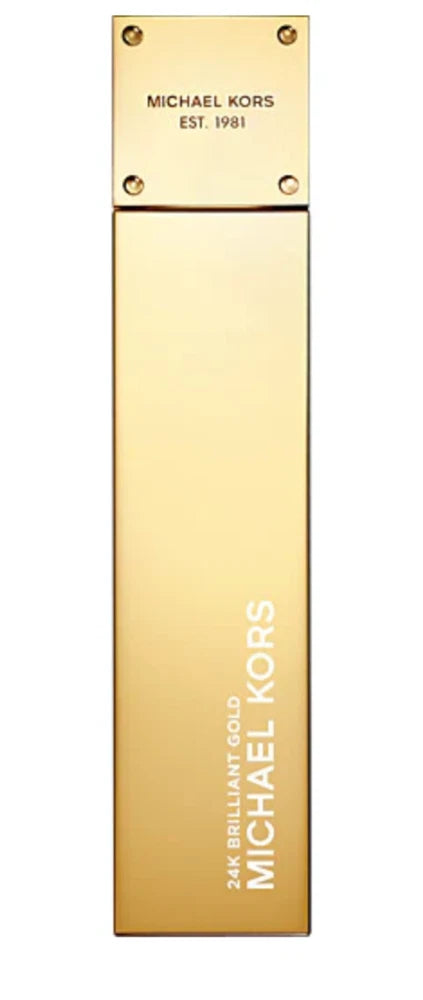 Michael Kors 24K Brilliant Gold EDP Women 3.4oz Tester New No BOX discontinued EDP