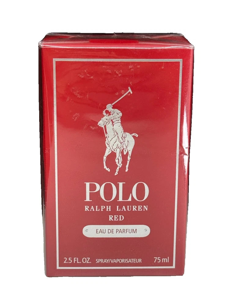 Polo Men Ralph Lauren RED Eau De Parfum Spray 2.5 oz / 75 ML (NIB) EDP