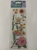 JoleeÕs Boutique SUN FLOWERS 13pcs Dimensional Scrapbooking Stickers RARE Sunflower