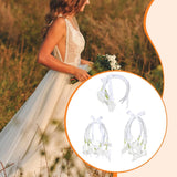 Bridal Bouquet Wedding Bouquet Calla Lily Decorative Photo Prop Elegant Faux Bouquet