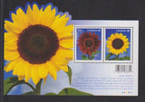 2011 SC# 2440 - Sunflowers - Souvenir Sheet Lot# 16 M-NH Sunflower
