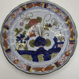 Vintage Italian Garofano Faenza Blue 6