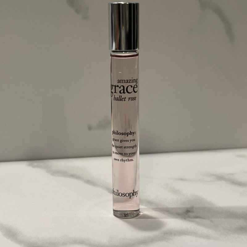 philosophy amazing grace ballet rose rollerball Roll-on 0.33 Fl Oz Unboxed New EDT
