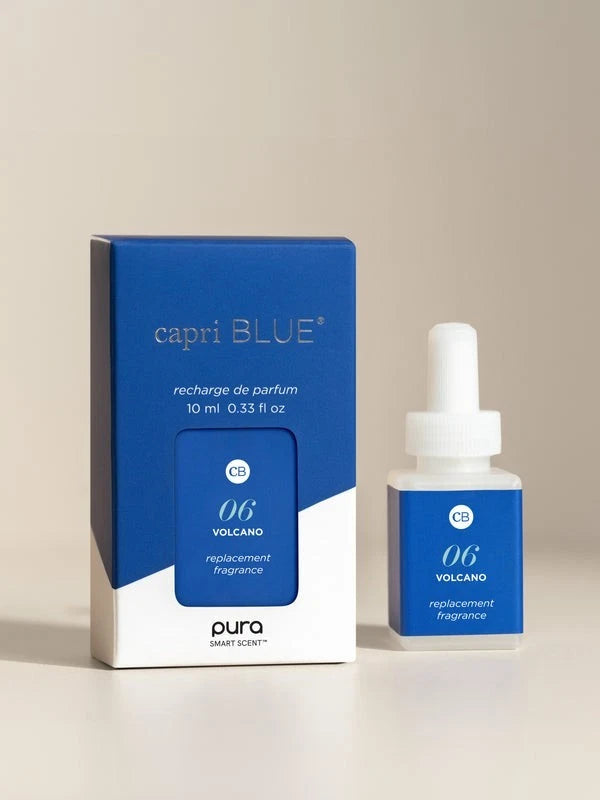 Blue capri BLUE fragrance diffuser refill bottle with 10 ml replacement box