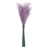 6PCS Faux Pampas Grass Tall,43"/109cm Artificial Fluffy Grass Stems,Light Purple Pampas Grass