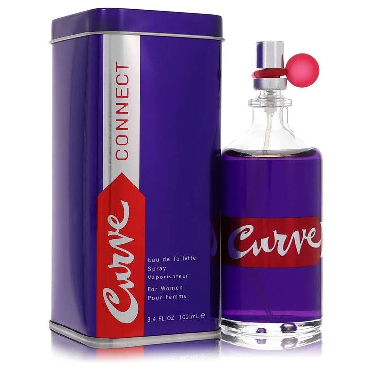 Curve Connect by Liz Claiborne Eau De Toilette Spray 3.4 oz for Women EDT