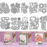 Flowers Blooms Metal Cutting Dies Scrapbook Stencils Cardmaking DIY Paper Crafts Daisies
