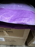 Waxed Tissue Paper Floral Florist 24x36 Bouquet Wrapping 400 Sheets Purple USA Bouquet