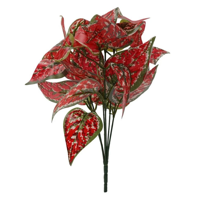 Vibrant Artificial Green Fake Plants Plastic Potted Wedding Home Decor Green Plant