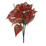Vibrant Artificial Green Fake Plants Plastic Potted Wedding Home Decor Green Plant