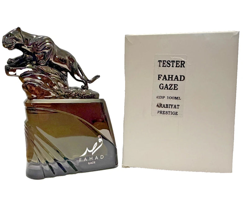 Arabiyat Prestige Men's Fahad Gaze EDP 3.4 oz New White TSTR Box EDP