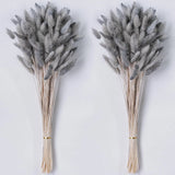 120 PCS Dried Pampas Grass Decor, 17-Inch Pompas Floral, Dry Flowers for Decorat Pampas Grass