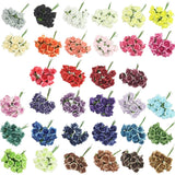 Bundles of 12 Mini Foam Rose Bunches! Bulk Wholesale Artificial Flowers Craft Roses