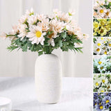 4 pcs 11-Inch ARTIFICIAL SILK FLOWERS Daisy Bushes Wedding Party Events Supplies Bouquet