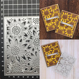 Metal Cutting Dies Scrapbooking Paper Card Sunflower Flower Frame Mold Stencil Sunflower