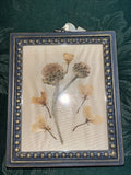 Lee Wards Dried Pressed Flowers Floral Picture Miniature Wooden Frame    5" x 6" Dried Flower