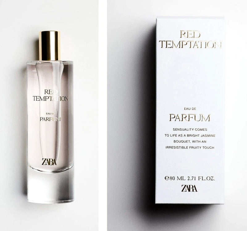 Zara Red Temptation 80ml 2.7 Oz Eau De Parfum Women Edp Brand New EDP