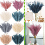 5pcs Artificial Pampas Grass, Dried Flowers for Wedding Home Decor Pampas Grass