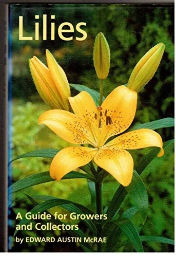 Hardcover book with a yellow lily flower on the cover