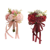 Wedding Bouquet Romantic Bridesmaid Bouquet for Photo Props Party Engagement Bouquet
