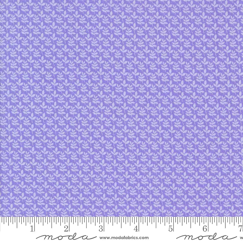 MODA FABRICS #18774 23 "LAVENDER" ALL OVER TINY FLORAL PRINT BTY Flowering Plants