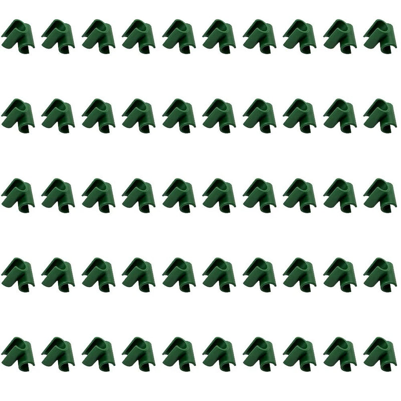 50Pcs/pack Garden Trellis Plant Connector Clip For Tomato Cage Plant Stakes Garden Plants