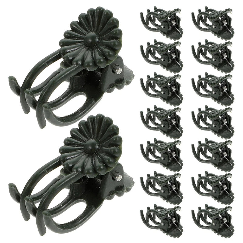 150pcs Plant Vine Fixing Clip - Orchid Training Clips For Pots - Plastic Garden Garden Plants