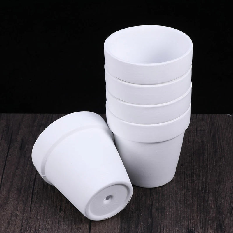 10 Pcs Plant Pot Indoor Gardening Ceramic Flower Terracotta Small Pots Garden Plants
