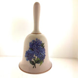 Hydrangea Flower Porcelain Bell 3*6 Hydrangea