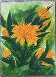 Sunflower Big Painting 40 X 30 Acrylic On Canvas Sunflower