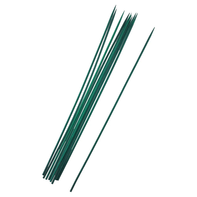 40cm Green Plant Support Canes For Flowers Garden Garden Plants