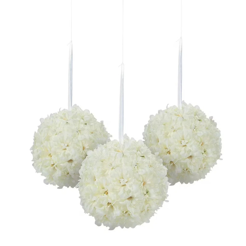 Hydrangea Kissing Balls - 3 Pc. Hydrangea